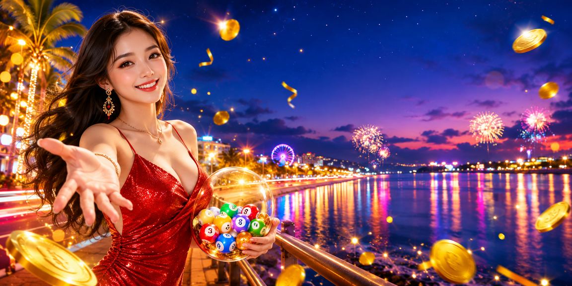 Người chơi tham gia xổ số và nhận thưởng tại bãi biển Mũi Né