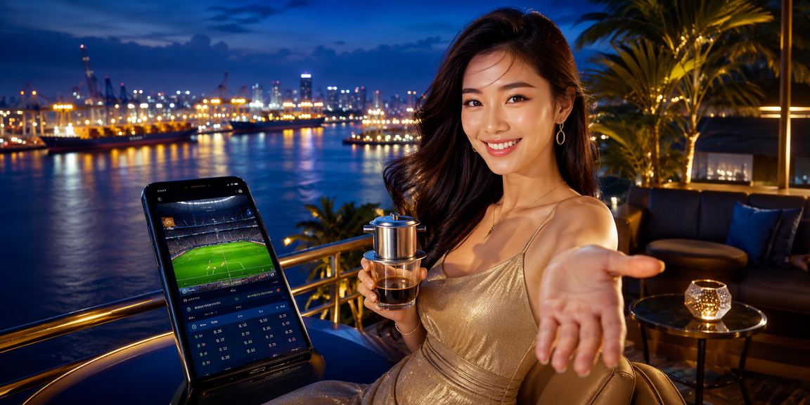 Người dùng cá cược thể thao trực tuyến tại quán cà phê Sài Gòn